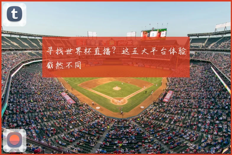 寻找世界杯直播？这五大平台体验截然不同